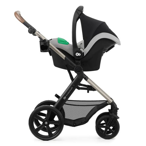 Купити Коляска дитяча 3 в 1 Kinderkraft Moov 2 Moonlight Gray 12 390 грн недорого, дешево