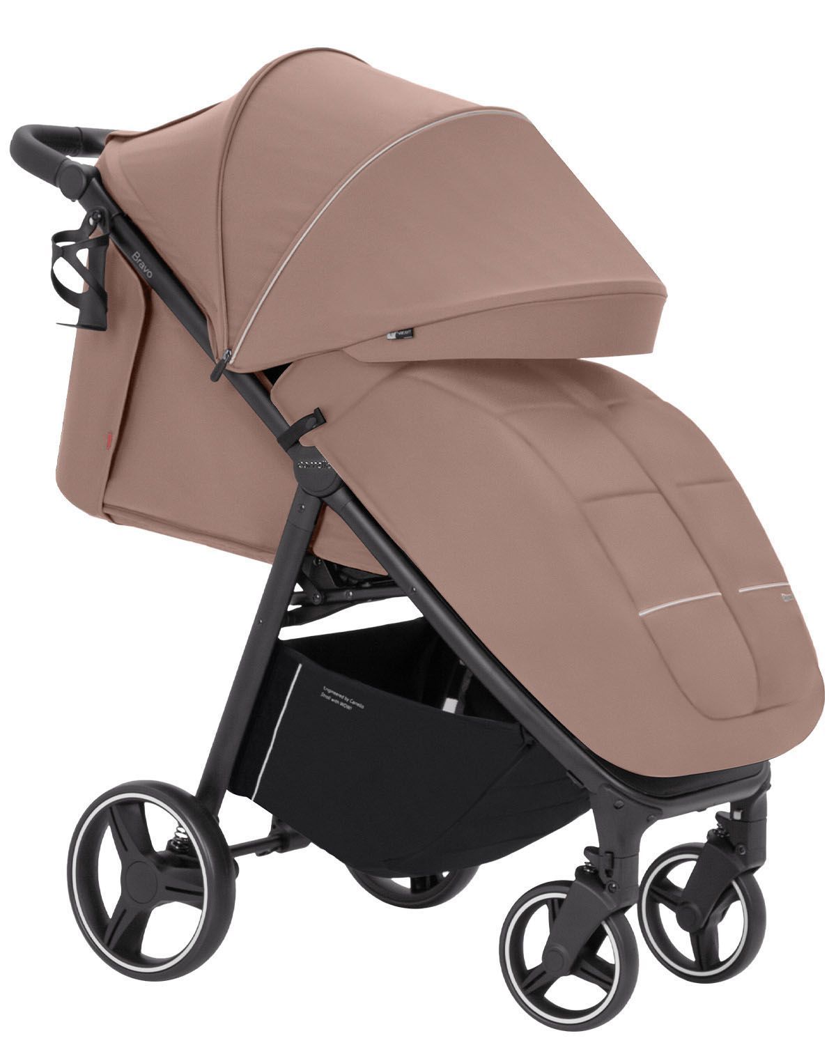 トクコプルミエヴォル　BRITISH 　強撚スムース　ＰＯ Beige ᐉ Прогулочная коляска Carrello Bravo CRL-8512 Royal Beige