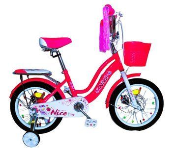 Купить Велосипед детский CORSO 14" Nice NC-14566 (стальная рама, дисковые тормоза, звонок) 3 596 грн недорого
