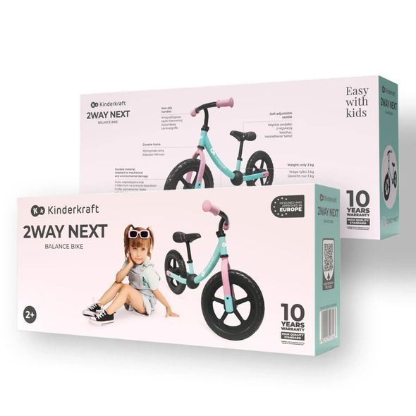 Купити Велобіг Kinderkraft 2Way Next Candy Mint 2 390 грн недорого, дешево