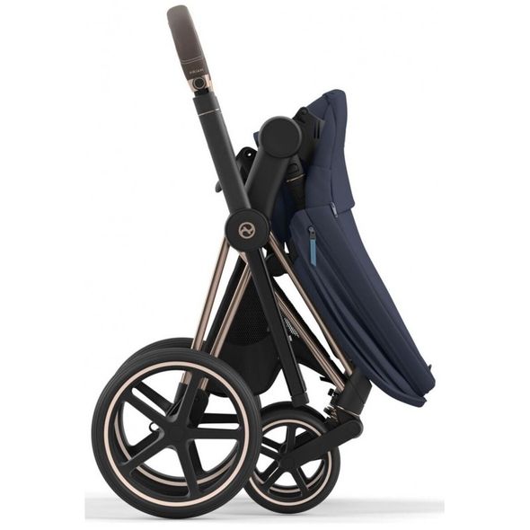 Купити Коляска дитяча 2 в 1 Cybex Priam Nautical Blue шасі Chrome Black 47 580 грн недорого, дешево