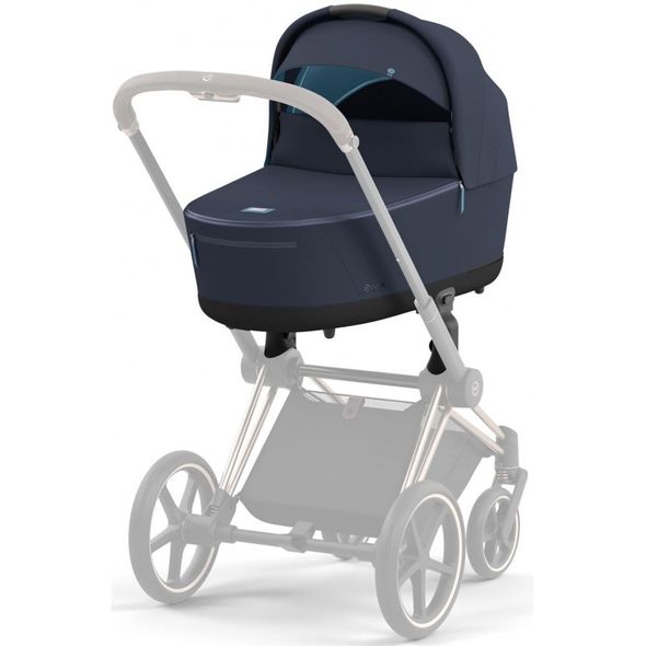 Купити Коляска дитяча 2 в 1 Cybex Priam Nautical Blue шасі Chrome Black 47 580 грн недорого, дешево