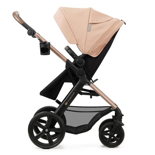 Купити Коляска дитяча 3 в 1 Kinderkraft Moov 2 Sand Beige 12 390 грн недорого, дешево