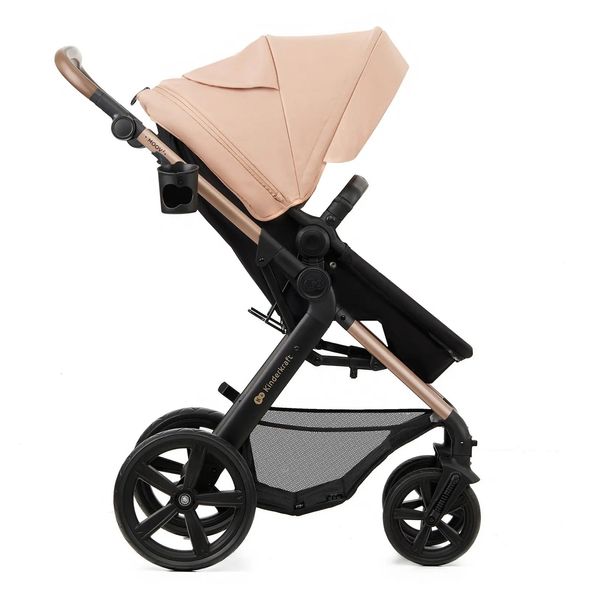 Купити Коляска дитяча 3 в 1 Kinderkraft Moov 2 Sand Beige 12 390 грн недорого, дешево