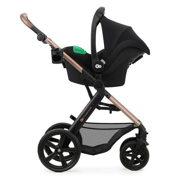 Купити Коляска дитяча 3 в 1 Kinderkraft Moov 2 Sand Beige 12 390 грн недорого, дешево