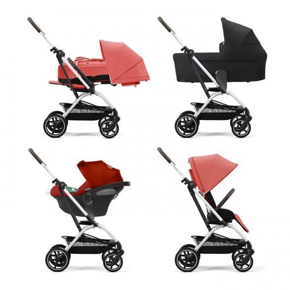 Купить Прогулочная коляска Cybex Eezy S Twist plus 2 Silver Magnolia Pink 16 800 грн недорого