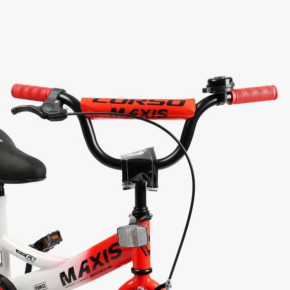 Купити Велосипед дитячий CORSO 14" Maxis MX-73569 (стальна рама, ручні гальма, допоміжні колеса) 3 042 грн недорого, дешево