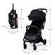 Купить Прогулочная коляска Kinderkraft Apino Raven Black 7 490 грн недорого