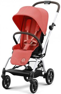 Купити Прогулянкова коляска Cybex Eezy S Twist plus 2 Silver Hibiscus Red 17 890 грн недорого, дешево