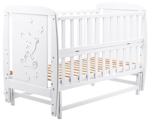 Купити Ліжко Babyroom Умка DUMO-02 (маятник, відкидна боковина) 4 874 грн недорого, дешево