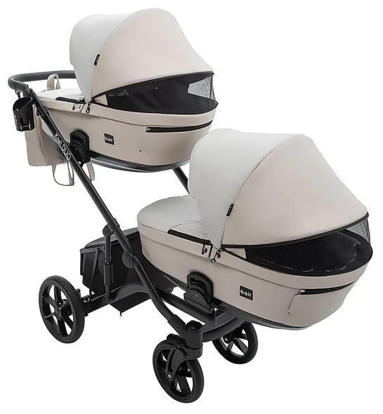 Купить Коляска 2 в 1 для двойни Bair Kiwi DUO ECO BKD-32/33 28 999 грн недорого