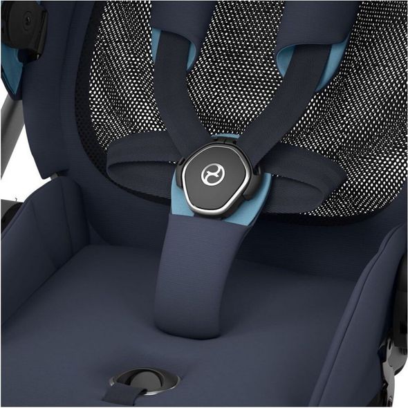 Купити Коляска дитяча 2 в 1 Cybex Mios Lux Nautical Blue шасі Matt Black 36 000 грн недорого, дешево