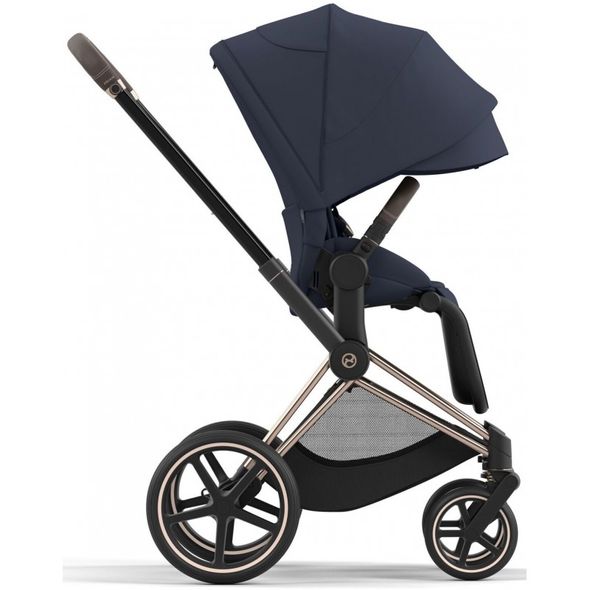 Купити Коляска дитяча 2 в 1 Cybex Priam Nautical Blue шасі Rosegold 50 080 грн недорого, дешево