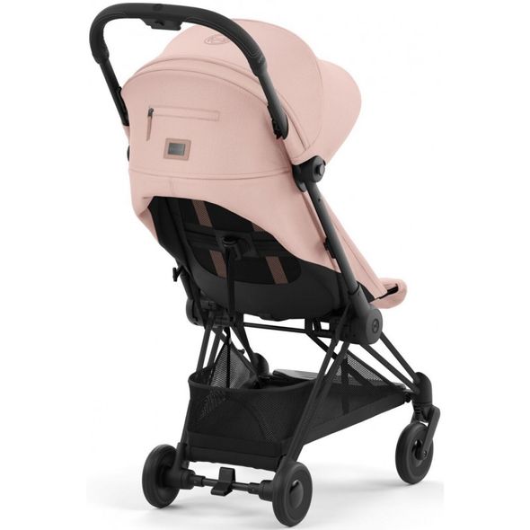 Купити Прогулянкова коляска Cybex Coya Matt Black Peach Pink 17 900 грн недорого, дешево