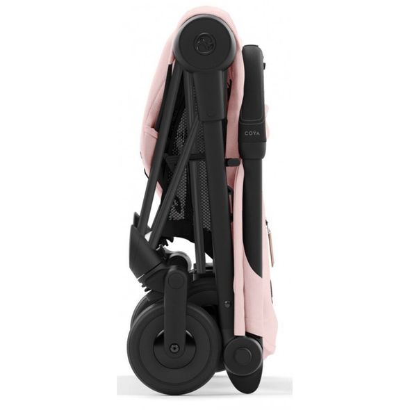 Купити Прогулянкова коляска Cybex Coya Matt Black Peach Pink 17 900 грн недорого, дешево