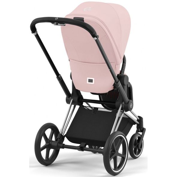 Купити Коляска дитяча 2 в 1 Cybex Priam Peach Pink шасі Chrome Black 51 600 грн недорого, дешево