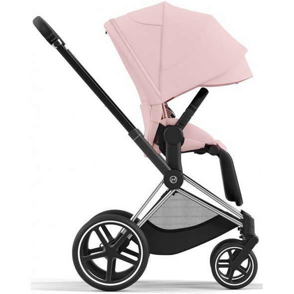 Купити Коляска дитяча 2 в 1 Cybex Priam Peach Pink шасі Chrome Black 51 600 грн недорого, дешево