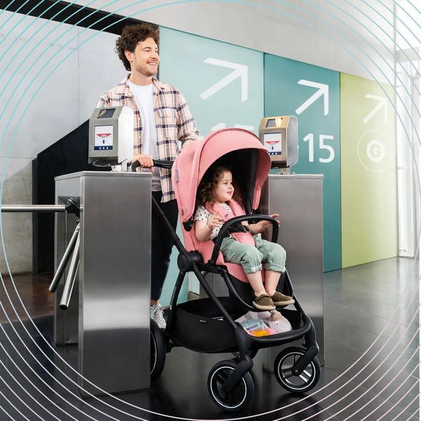 Купити Коляска дитяча 2 в 1 Kinderkraft Nea Ash Pink 15 390 грн недорого, дешево