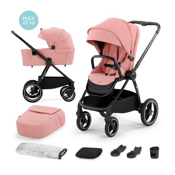 Купити Коляска дитяча 2 в 1 Kinderkraft Nea Ash Pink 15 390 грн недорого, дешево