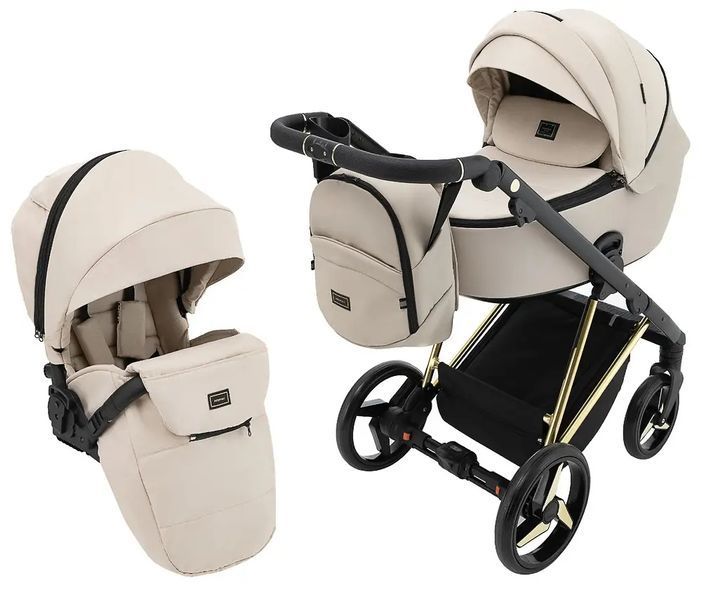 Купить Коляска 2 в 1 Adamex Blanc Special Edidion PS-802 25 499 грн недорого