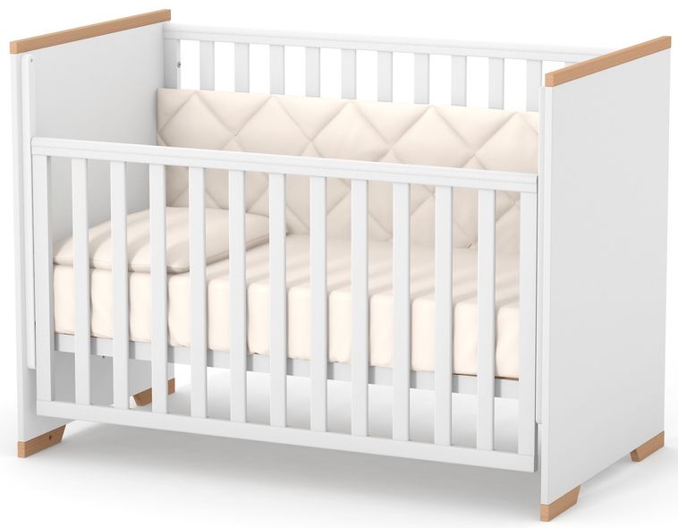 Купить Кроватка детская Верес Сиэтл бело-буковая 5 490 грн недорого