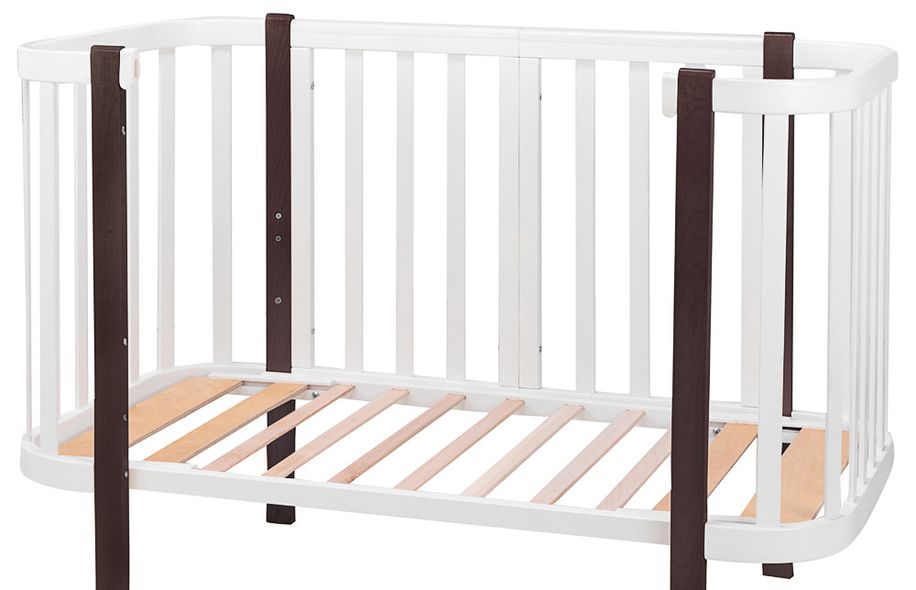 Купити Ліжко-трансформер Babyroom Місяць біле - венге 4 899 грн недорого, дешево