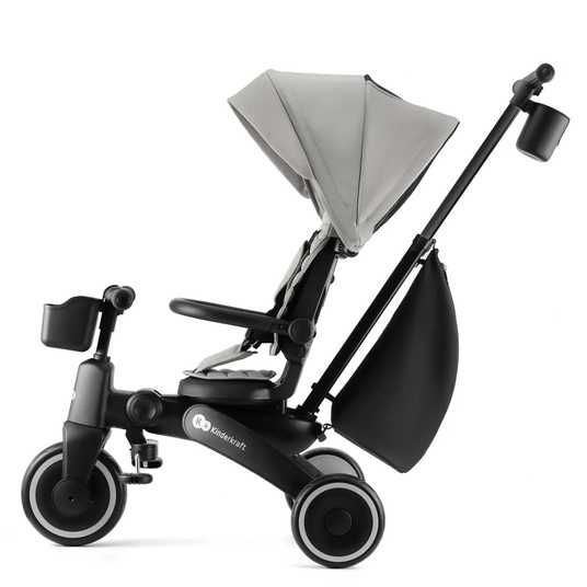 ᐉ Триколісний велосипед Kinderkraft Jazz 2 Grey | Poteshki.com.ua