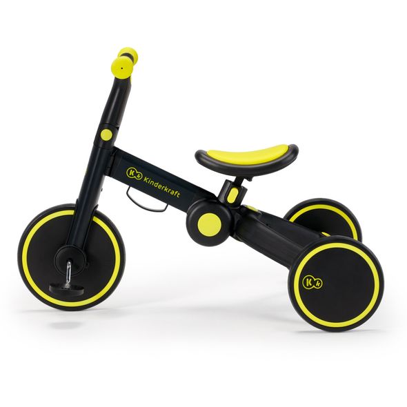 Купити Триколісний велосипед 3 в 1 Kinderkraft 4TRIKE Black Volt 3 290 грн недорого, дешево