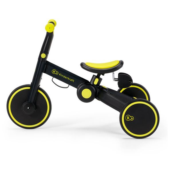 Купить Трехколесный велосипед 3 в 1 Kinderkraft 4TRIKE Black Volt 3 290 грн недорого
