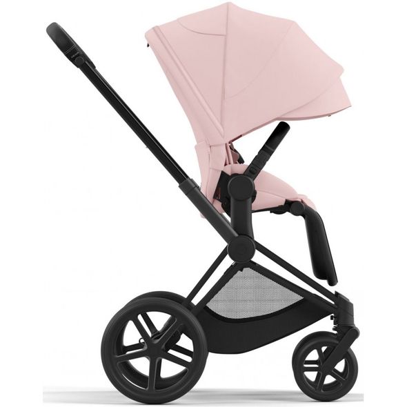 Купити Коляска дитяча 2 в 1 Cybex Priam Peach Pink шасі Matt Black 51 600 грн недорого, дешево