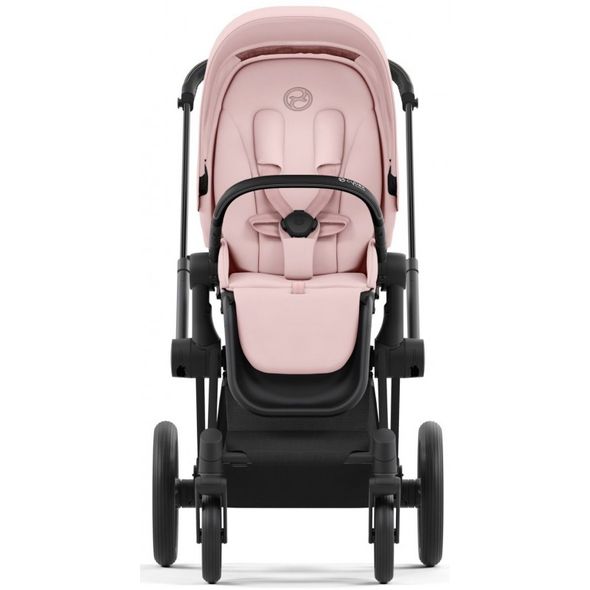 Купити Коляска дитяча 2 в 1 Cybex Priam Peach Pink шасі Matt Black 51 600 грн недорого, дешево