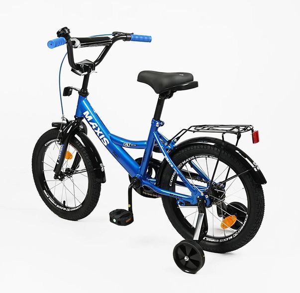 Купити Велосипед дитячий CORSO 16" Maxis MX-97312 (стальна рама, ручні гальма, допоміжні колеса) 3 324 грн недорого, дешево