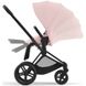 Купити Коляска дитяча 2 в 1 Cybex Priam Peach Pink шасі Matt Black 51 600 грн недорого