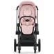 Купити Коляска дитяча 2 в 1 Cybex Priam Peach Pink шасі Matt Black 51 600 грн недорого