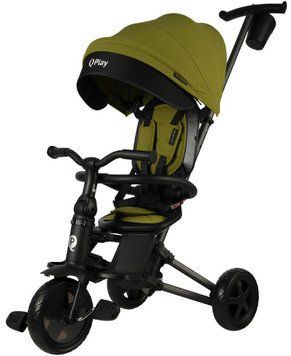 Купити Триколісний складний велосипед Qplay Nova + EVA Military Green 6 300 грн недорого, дешево