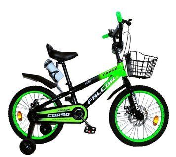Купить Велосипед детский CORSO 18" Falcon FC-18349 (стальная рама, дисковые тормоза, звонок, бутылочка) 3 737 грн недорого