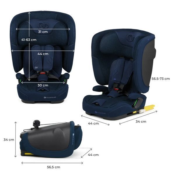 Купити Автокрісло Kinderkraft Fix2Go i-Size Navy 6 190 грн недорого, дешево