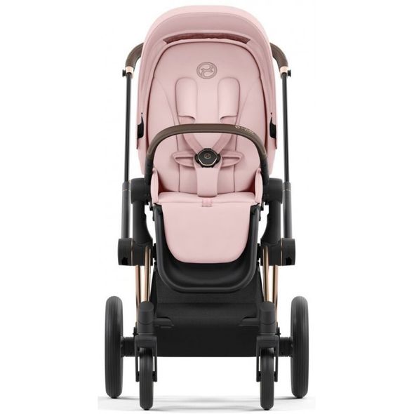 Купити Коляска дитяча 2 в 1 Cybex Priam Peach Pink шасі Rosegold 53 600 грн недорого, дешево