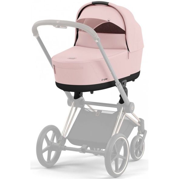 Купити Коляска дитяча 2 в 1 Cybex Priam Peach Pink шасі Rosegold 53 600 грн недорого, дешево