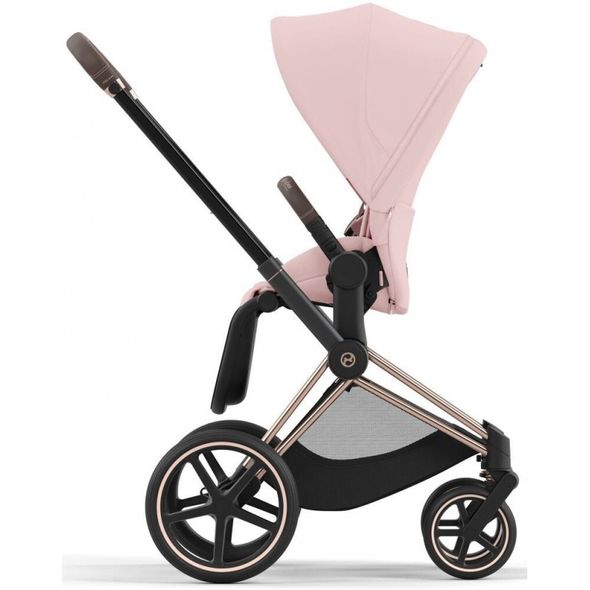 Купити Коляска дитяча 2 в 1 Cybex Priam Peach Pink шасі Rosegold 53 600 грн недорого, дешево