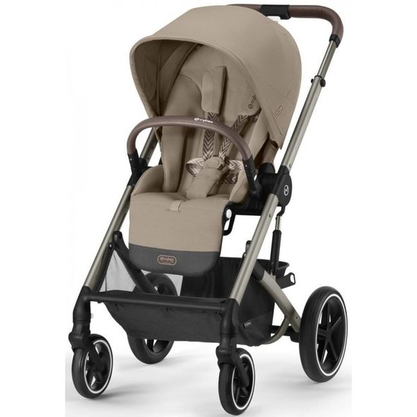 Купити Прогулянкова коляска Cybex Balios S Lux Taupe Almond Beige 19 499 грн недорого, дешево