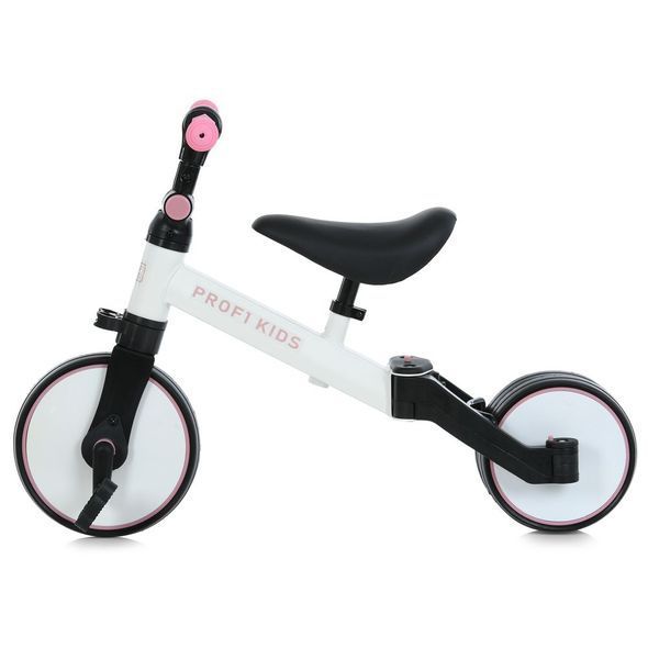 Купити Дитячий велосипед-трансформер Profi Kids MBB 1008 white pink 1 320 грн недорого, дешево