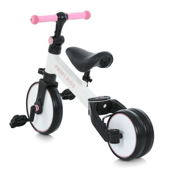 Купити Дитячий велосипед-трансформер Profi Kids MBB 1008 white pink 1 320 грн недорого, дешево