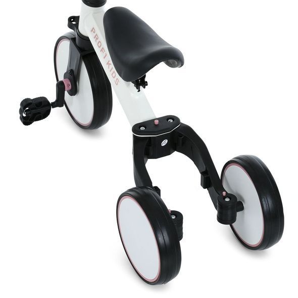 Купити Дитячий велосипед-трансформер Profi Kids MBB 1008 white pink 1 320 грн недорого, дешево