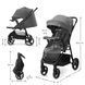 Купить Прогулочная коляска Kinderkraft Trig 3 Tray Grey 7 490 грн недорого