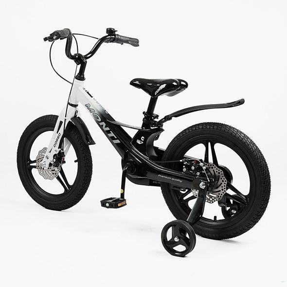 Купити Велосипед дитячий CORSO 16" Monti MT-16253 (магнієва рама, дискові гальма, допоміжні колеса) 4 519 грн недорого, дешево