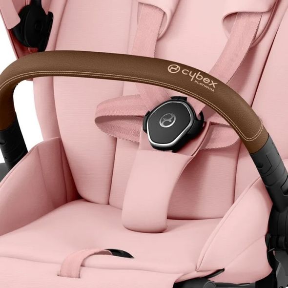 Купити Коляска дитяча 2 в 1 Cybex Priam Peach Pink шасі Chrome Brown 51 600 грн недорого, дешево