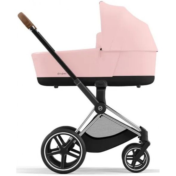 Купити Коляска дитяча 2 в 1 Cybex Priam Peach Pink шасі Chrome Brown 51 600 грн недорого, дешево