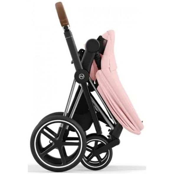 Купити Коляска дитяча 2 в 1 Cybex Priam Peach Pink шасі Chrome Brown 51 600 грн недорого, дешево