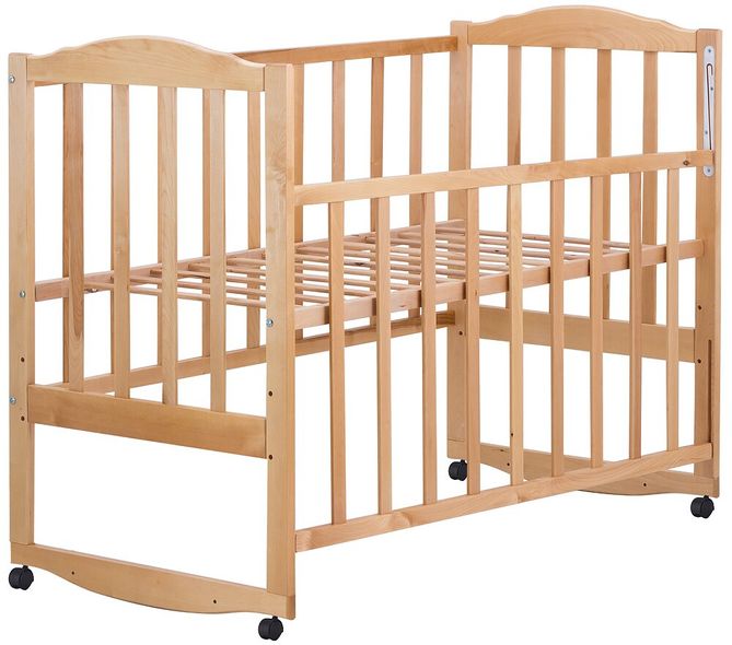 Купити Ліжко Babyroom Зайченя Z104 лаковане 1 380 грн недорого, дешево